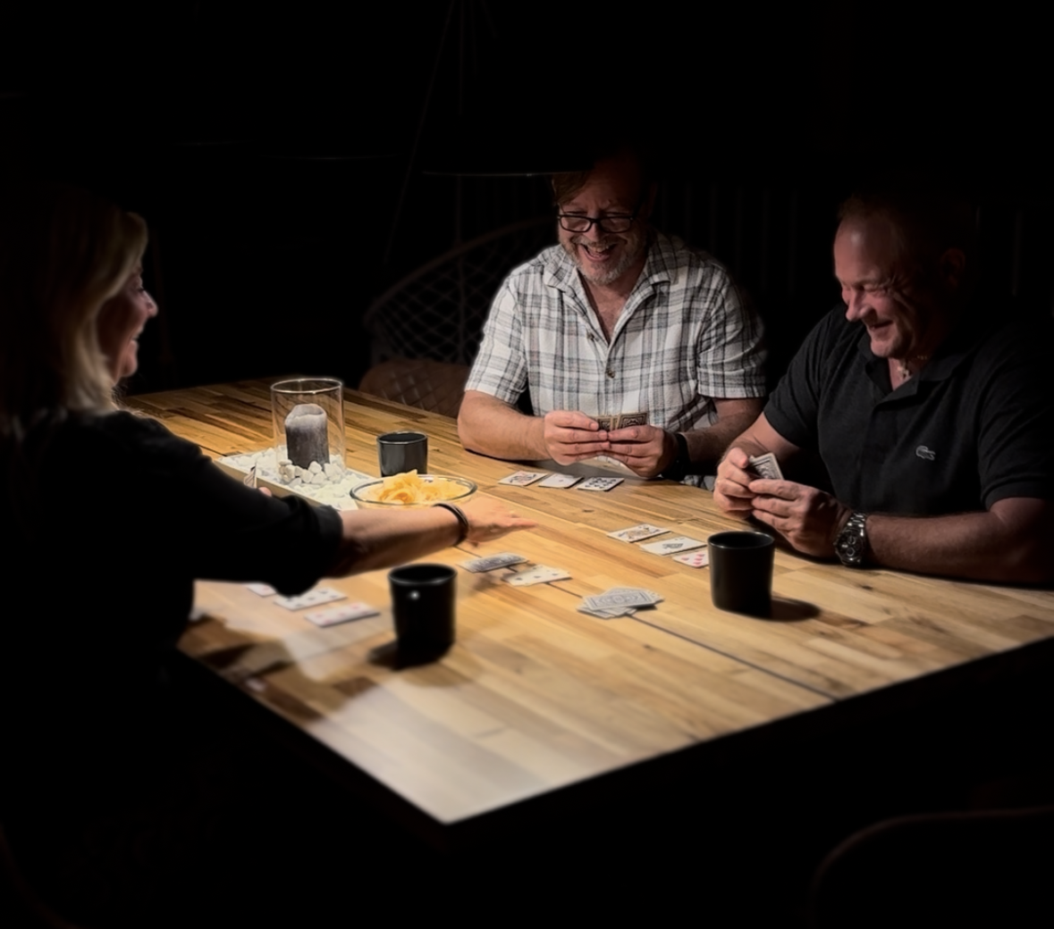 Founders playing cards