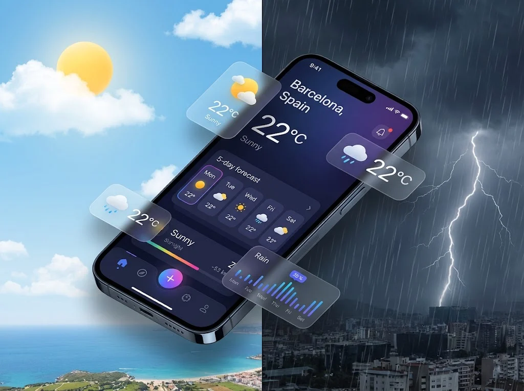 AirSunRain mockup